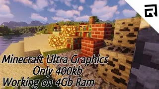 Thumbnail: How to Add Ultra Graphics In Minecraft | 4GB Ram Pc | Tluncher