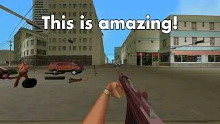 Thumbnail: How Does GTA Vice City Look Like With First Person Mode?