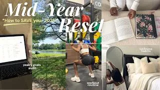 Thumbnail: Mid Year Reset 🌿 rebuilding in my early 20s, cleaning, healthy habits, goals check in & more!