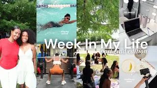 Thumbnail: Weekly Vlog: *building my 20s from SCRATCH* workouts, job search, pr, self care, nyc event & more!