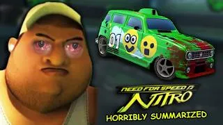 Thumbnail: Need For Speed Nitro: HORRIBLY Summarized