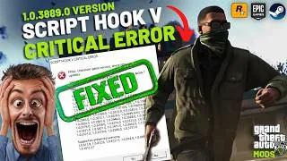 Thumbnail: How to FIX Script Hook V Critical Error In 2 MINUTES | July 2026 (rockstar, epic, steam)
