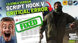 Thumbnail: How to FIX Script Hook V Critical Error In 2 MINUTES | March 2026 (rockstar, epic, steam)