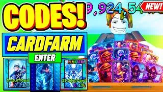 Thumbnail: ⚠️New⚠️ ALL WORKING CODES For Anime Card Farm 2026 - Roblox Anime Card Farm Codes 2026