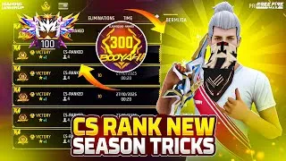 Thumbnail: NEW SEASON - CS RANK Tips And Tricks 🤯🔥|| How To Win Every CS Rank in Free Fire || Free Fire