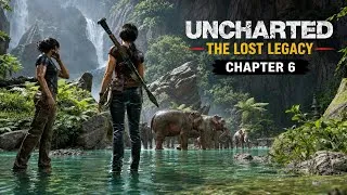 Thumbnail: We Found a Hidden Elephant Paradise! 🐘 | Uncharted: The Lost Legacy Chapter 6 (PS5 Gameplay)