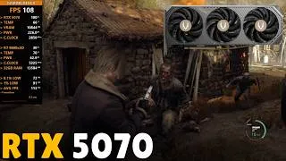 Thumbnail: RTX 5070: Resident Evil 4 Remake | 1080p, 1440p, 4K - Ray Tracing