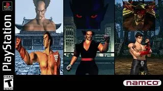 Thumbnail: [PS1 4K] Tekken Trilogy - Mishima Bloodline Arcade Longplay