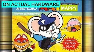 Thumbnail: On Actual Hardware: Mappy on the Super Cassette Vision