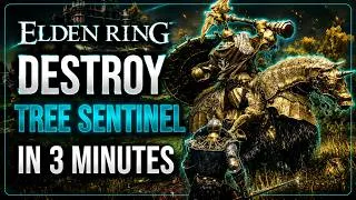 Thumbnail: How to DESTROY the Tree Sentinel in 3 Minutes in Elden Ring (NG+7)