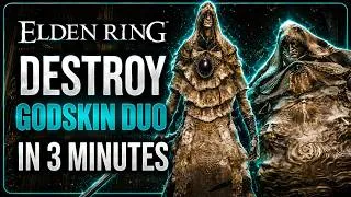 Thumbnail: How to DESTROY the Godskin Duo in 3 Minutes in Elden Ring (NG+7)