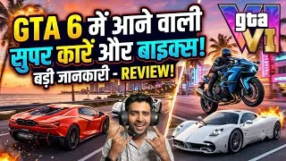 Thumbnail: Gta 6 All Cars & Bike Review Show in Extended Look ! Gta 6 All Vehicles