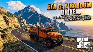 Thumbnail: Just a Random Drive Around the GTA 5 Map in the Orange Acid Lab Supertruck
