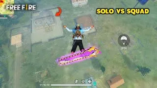 Thumbnail: Garena Free Fire 🔥 Android mobile Gameplay #1// Solo vs squad #freefire #ff