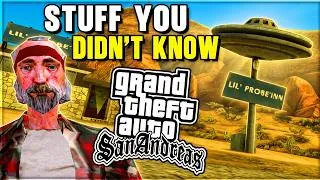 Thumbnail: 30 THINGS YOU DIDN'T KNOW ABOUT GTA SAN ANDREAS