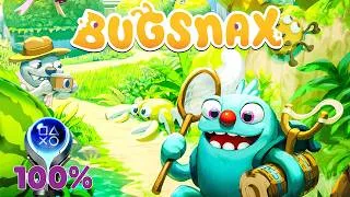 Thumbnail: BUGSNAX - 100% Platinum Walkthrough No Commentary (4K 60FPS PS5 PRO)