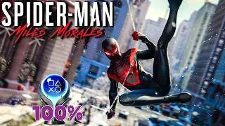 Thumbnail: Spider-Man MILES MORALES - 100% Platinum Walkthrough No Commentary (4K 60FPS PS5 PRO)
