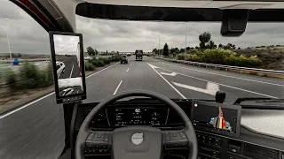 Thumbnail: 4K Realistic Ultra Graphics v1.61 VOLVO | Euro Truck Simulator 2 Snowymoon Mod Full Gameplay