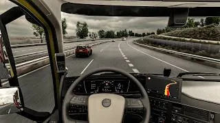 Thumbnail: 4K Realistic Ultra Graphics v1.60 VOLVO | Euro Truck Simulator 2 Snowymoon Mod Full Gameplay