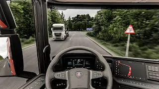 Thumbnail: 4K Realistic Ultra Graphics v1.60 SCANIA | Euro Truck Simulator 2 Snowymoon Mod Full Gameplay