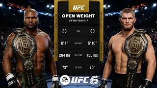 Thumbnail: Khabib vs Rampage Jackson – Grappling vs Knockout Power | UFC 6 