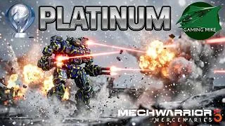 Thumbnail: MechWarrior 5 Platinum Trophy Walkthrough Compilation