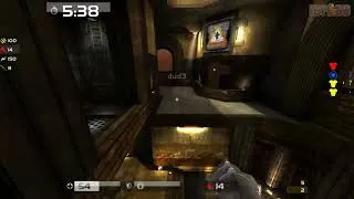 Thumbnail: Quake Live: קզØ₣₣ł₵ɆⱤ vs dud3  Map: toxicity