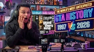 Thumbnail:  GTA 6 History You won’t believe how FAr We’Ve come | (1997 vs 2026) #GTA6 #GTAVI #GTAEvolution