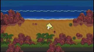 Thumbnail: It’s 2:00 AM and Jirachi Is Sleeping by the Sea 🌙 Relaxing Pokemon Music (With Ocean sounds)