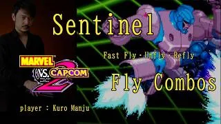 Thumbnail: Marvel vs. Capcom 2 | Sentinel Fly Combos by Kuro Manju #mvc2