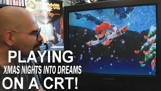 Thumbnail: Christmas Nights Into Dreams for Sega Saturn on a CRT (Memory Lane)