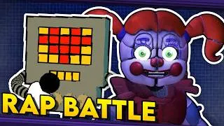 Thumbnail: Mettaton vs Circus Baby - UNDERTALE vs. Five Nights at Freddy's. RAP BATTLE! (DGPRB)