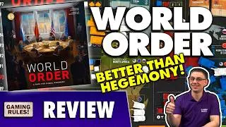 Thumbnail: World Order - Round the table discussion & review