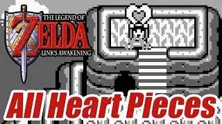 Thumbnail: The Legend of Zelda: Link's Awakening (GB) - All Heart Pieces