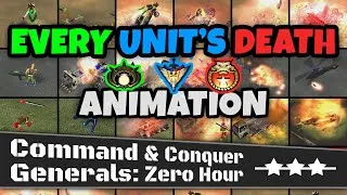 Thumbnail: Every Unit's Death Animation in C&C Generals Zero Hour