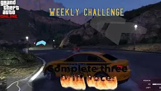 Thumbnail: Weekly Challenge Complete three Drift Races GTA Online