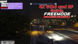 Thumbnail: 4X GTA$ and RP on Freemode Challenges and Events