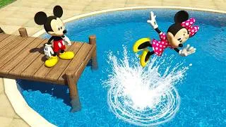 Thumbnail: GTA 5 Mickey Mouse vs Minnie Mouse Water Ragdolls & Fails ep.8 [Funny Moments]