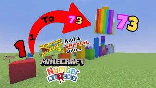 Thumbnail: Minecraft Numberblocks | Part 1: “71, 72 And 73” (And a SPECIAL One…)