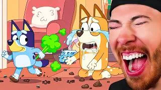 Thumbnail: TRY NOT TO LAUGH Bluey Animations Challenge (Funny Animations)