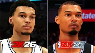 Thumbnail: NBA 2K27 vs NBA 2K26 | Graphics, Lighting, Finals Celebration & Gameplay Comparison