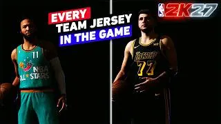 Thumbnail: NBA 2K27: Every Team Jersey/Uniforms In The Game
