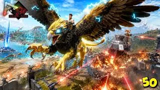 Thumbnail: They Called Me a HACKER After I Tamed an Angelic Griffin in 4 Hours And.. : Ark Primal Chaos PVP #50