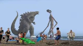 Thumbnail: Godzilla Vs Siren Head In Real Life