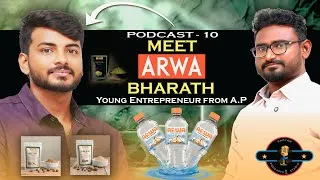 Thumbnail: Arwa Bharath's Startup Journey | @ArwaisAmrutham | VENATI Bharath Reddy #businesspodcast #telugu