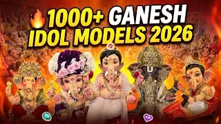 Thumbnail: 🔥 Inside 1000+ New Ganesh Idol Models 2026 | Mumbai’s Biggest Collection | Ganpati Murti 2026