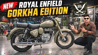 Thumbnail: 2026 New Royal Enfield Gorkha Edition Launch ♥️ New Classic 350 Review 