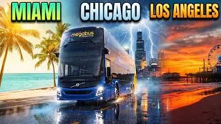 Thumbnail: ATS Longest Bus Trip From Miami to Los Angeles (via Chicago)| American Truck Simulator