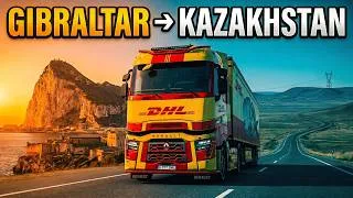Thumbnail: ETS2 Longest Delivery - From Gibraltar to Kazakhstan | Euro Truck Simulator 2