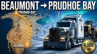Thumbnail: ATS Longest Delivery - Beaumont to Prudhoe | American Truck Simulator